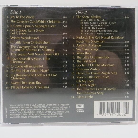 Anne Murray What a Wonderful Christmas Two Disc CD 2005 - Picture 2 of 6